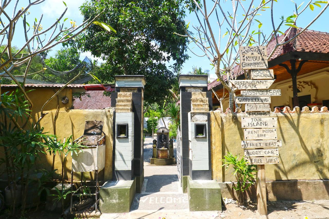 Sunjaya Kubu Guesthouse Lembongan Esterno foto
