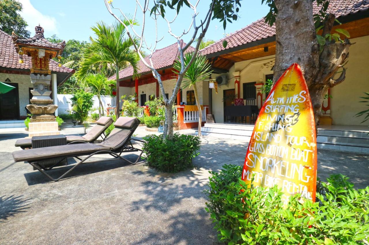 Sunjaya Kubu Guesthouse Lembongan Esterno foto